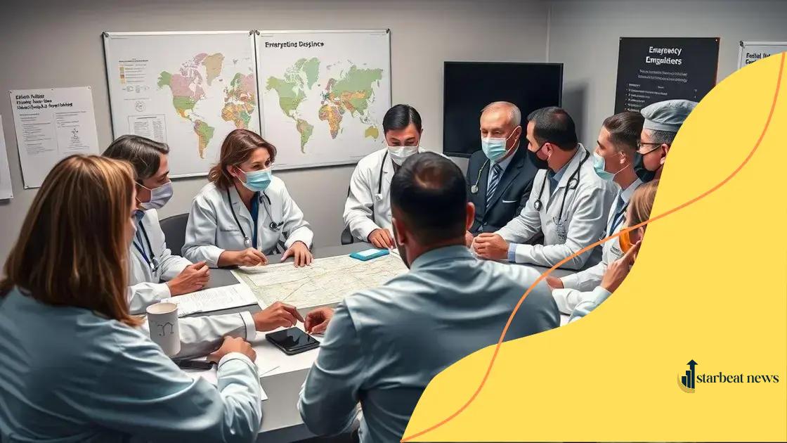 Key responses to health emergencies