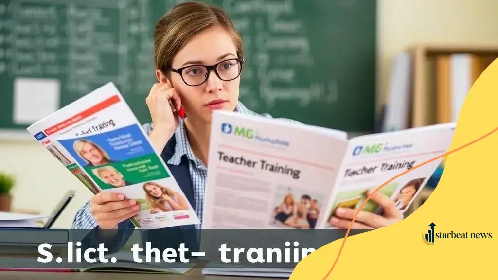 How to choose the right teacher training program